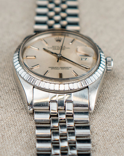 1975 Vintage Rolex Datejust Ref. 1603 - Silver Dial