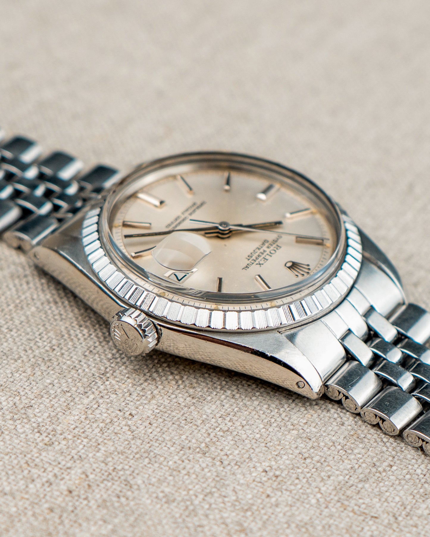 1975 Vintage Rolex Datejust Ref. 1603 - Silver Dial