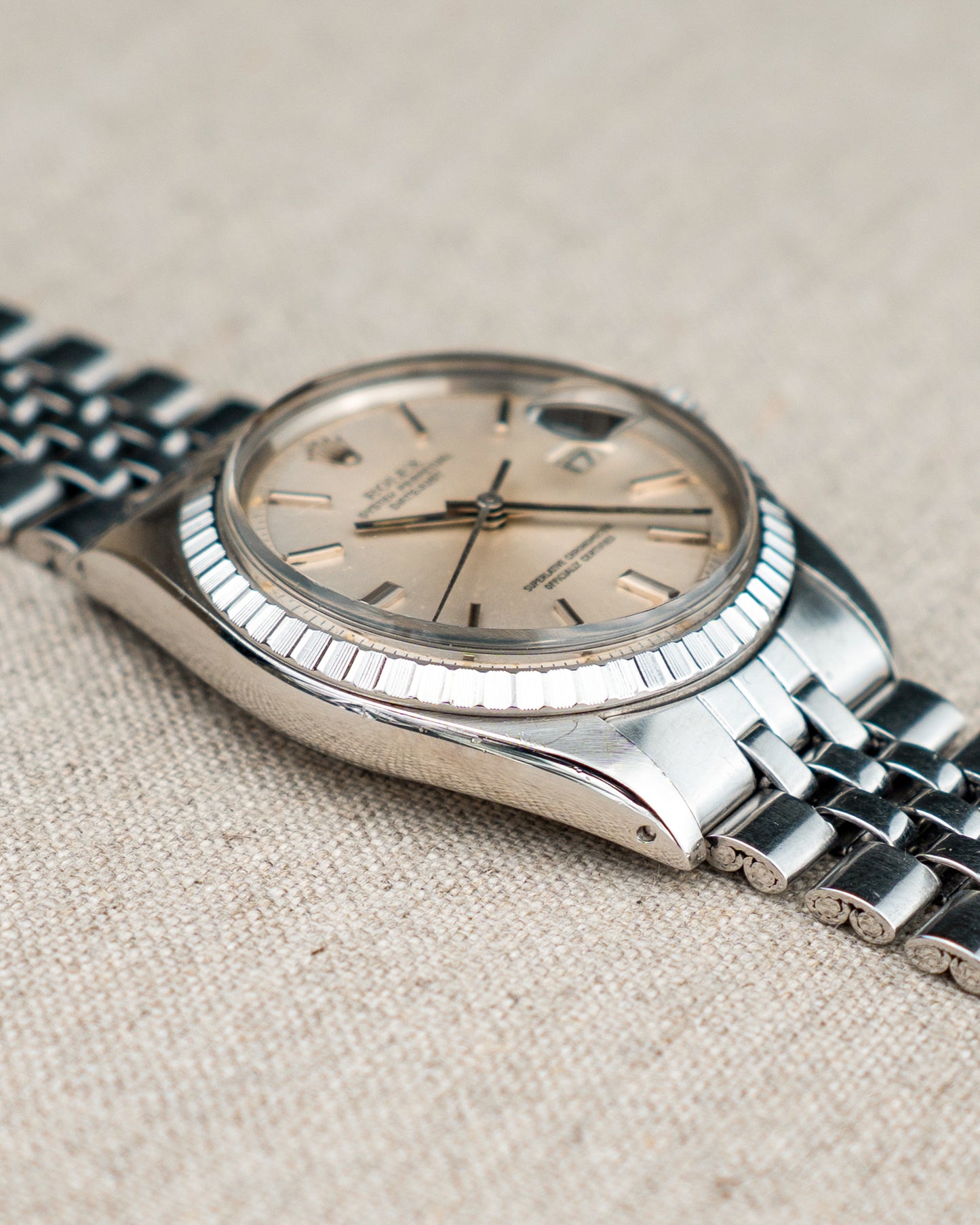1975 Vintage Rolex Datejust Ref. 1603 - Silver Dial