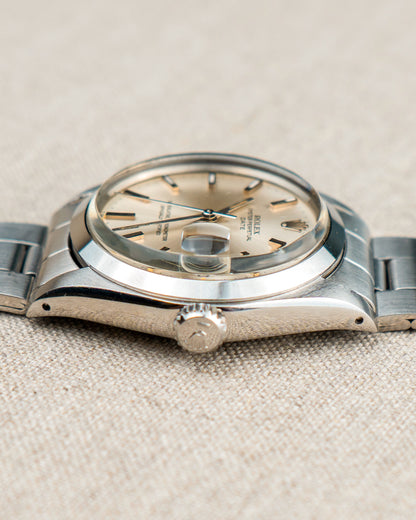 1974 Vintage Rolex Date Ref. 1500 - Silver Dial with Box and Inserts