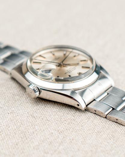 1974 Vintage Rolex Date Ref. 1500 - Silver Dial with Box and Inserts