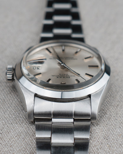1974 Vintage Rolex Date Ref. 1500 - Silver Dial with Box and Inserts