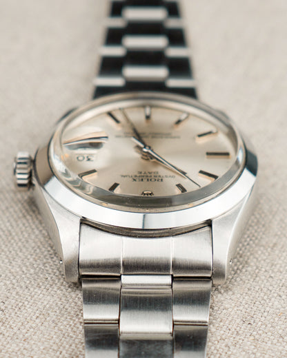 1974 Vintage Rolex Date Ref. 1500 - Silver Dial with Box and Inserts