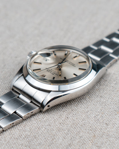 1974 Vintage Rolex Date Ref. 1500 - Silver Dial with Box and Inserts