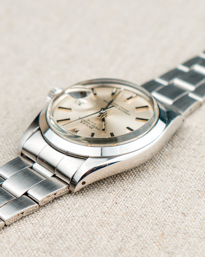 1974 Vintage Rolex Date Ref. 1500 - Silver Dial with Box and Inserts