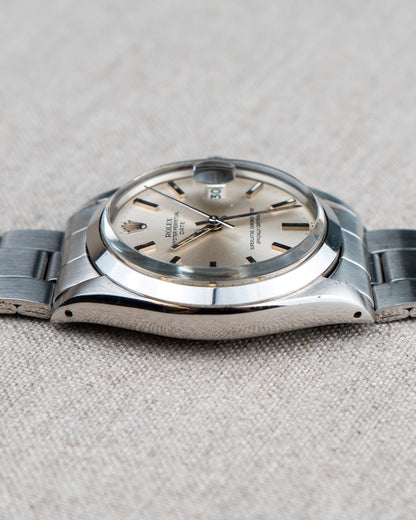 1974 Vintage Rolex Date Ref. 1500 - Silver Dial with Box and Inserts