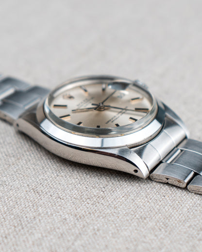 1974 Vintage Rolex Date Ref. 1500 - Silver Dial with Box and Inserts