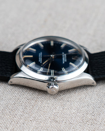1973 Vintage Rolex Oyster Perpetual Ref. 1002 - Blue Metallic Dial
