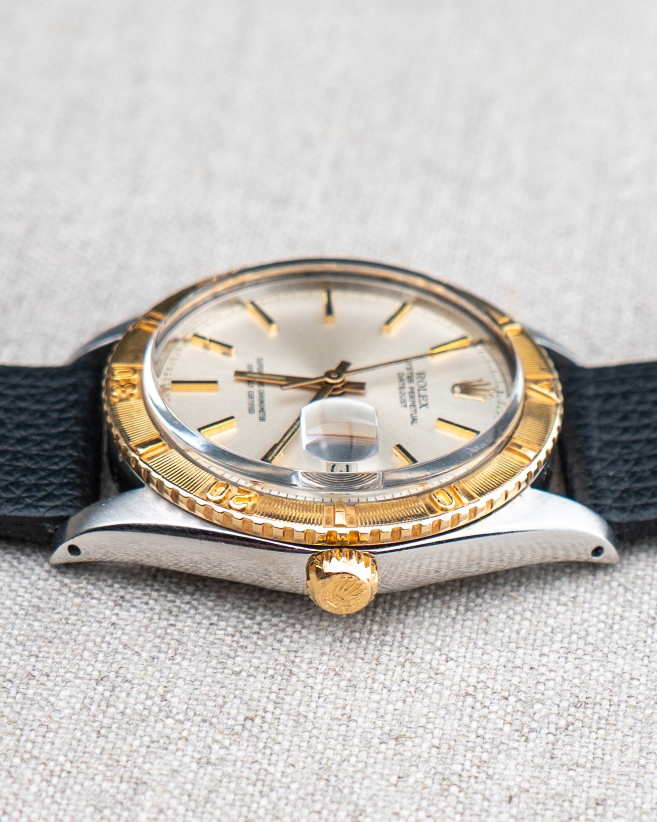 1976 Vintage Rolex Turn-O-Graph Thunderbird Datejust Ref. 1625 Two-Tone - Silver Sunburst Dial
