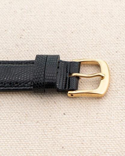 1980's Vintage Cartier Tank Must de Vermeil Large Model - Roman Numeral 'Lemon Dial'