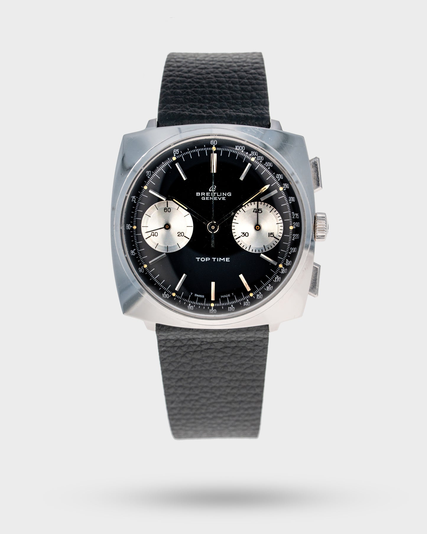 1960's Vintage Breitling Top Time 'Thunderball' Chronograph Ref. 2008 - Black Dial