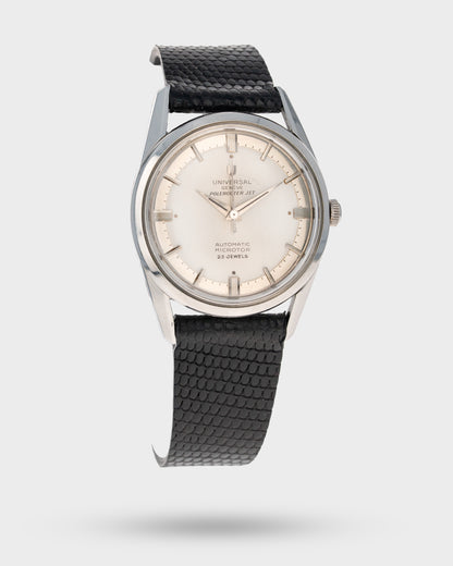 1950's Vintage Universal Geneve Polerouter Jet Ref. 20355 /1 - Silver Dial