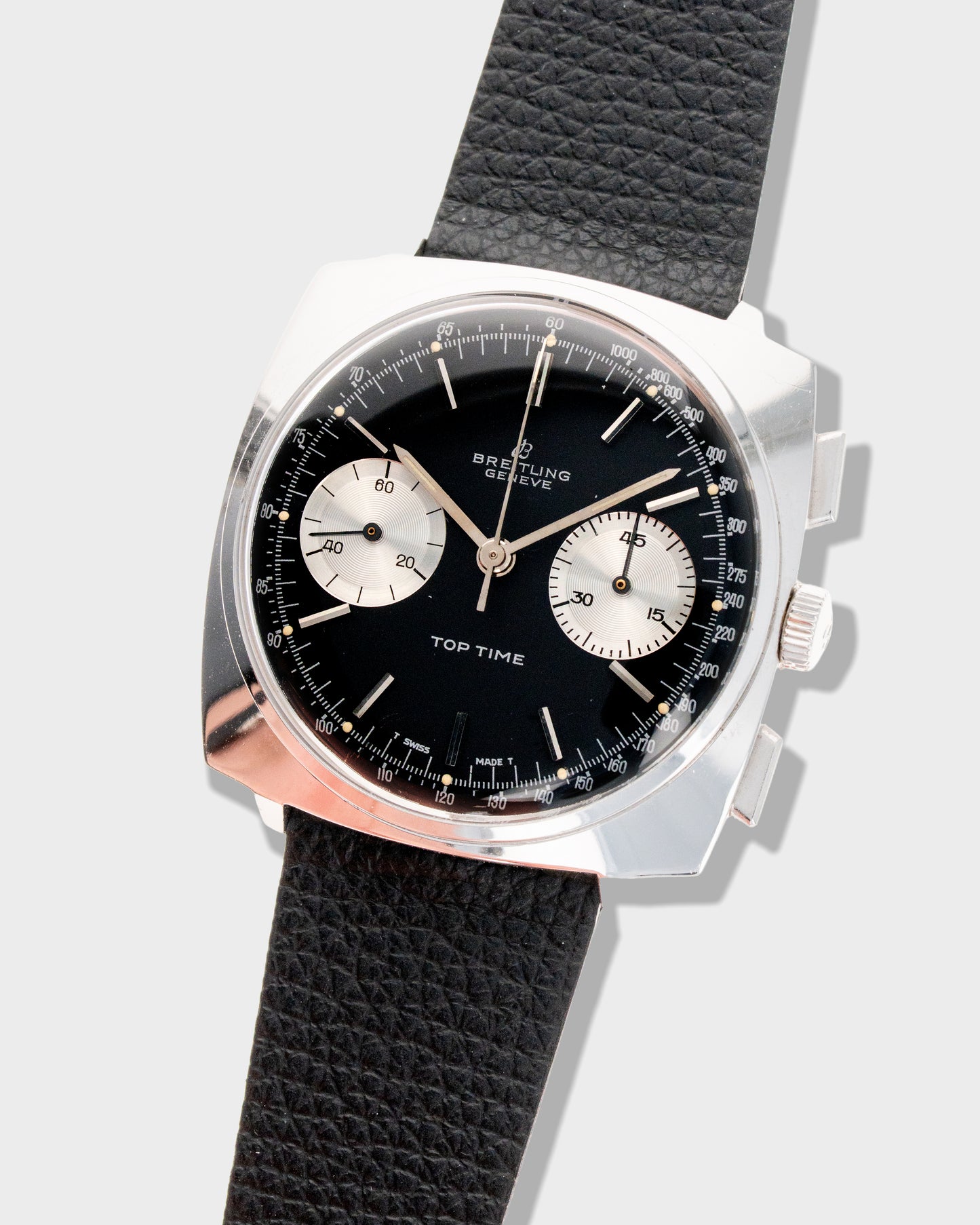 1960's Vintage Breitling Top Time 'Thunderball' Chronograph Ref. 2008 - Black Dial
