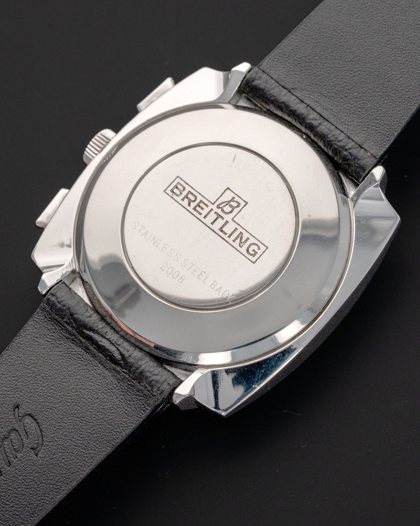 1960's Vintage Breitling Top Time 'Thunderball' Chronograph Ref. 2008 - Black Dial