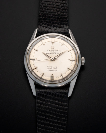 1950's Vintage Universal Geneve Polerouter Jet Ref. 20355 /1 - Silver Dial