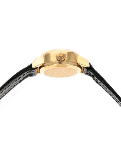 1966 Vintage Omega 18K Yellow Gold Ladymatic Ref. 551.012 - Silver Dial