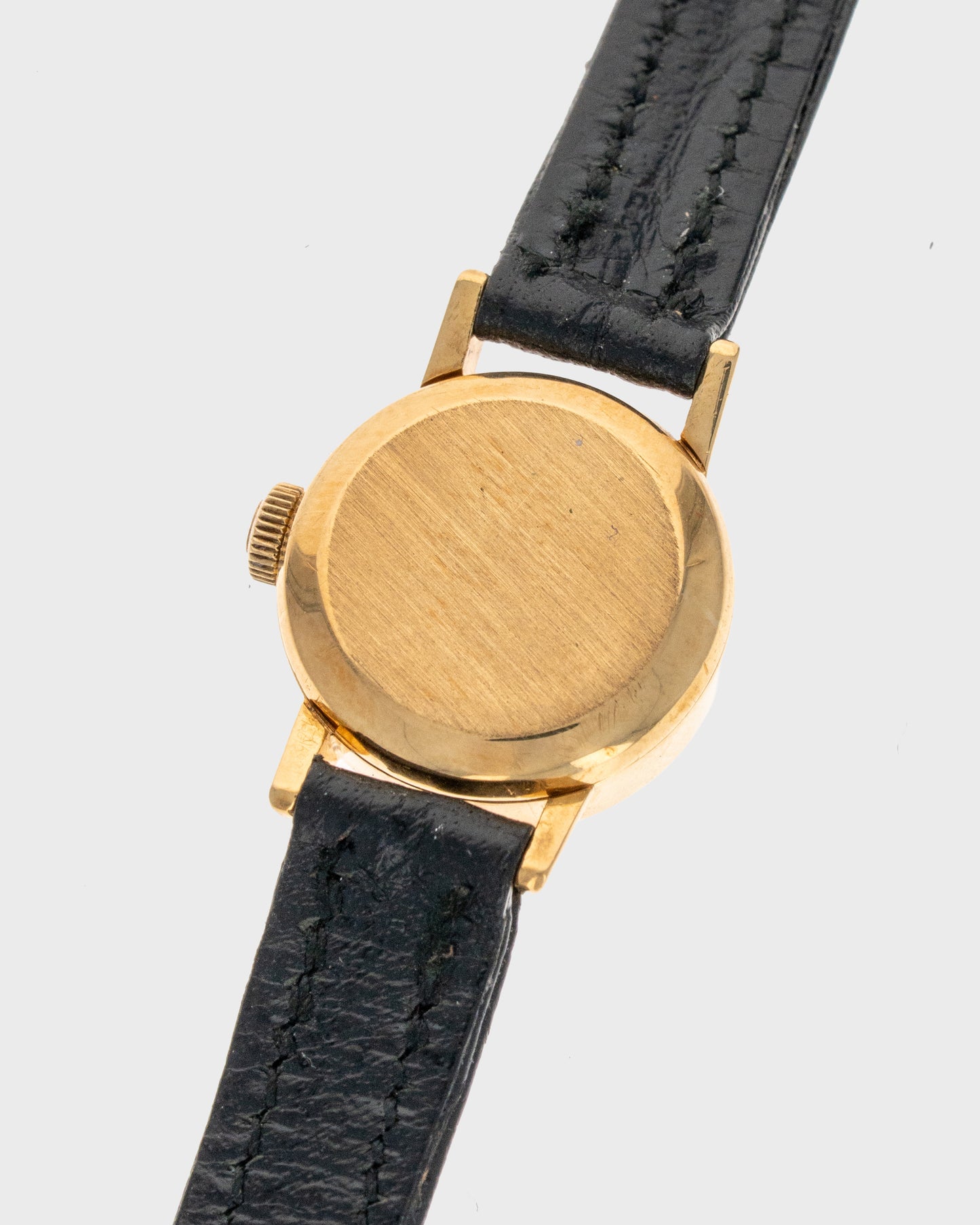 1966 Vintage Omega 18K Yellow Gold Ladymatic Ref. 551.012 - Silver Dial