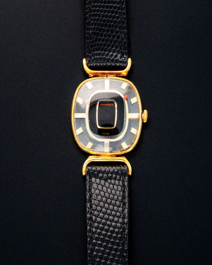 1960s Vintage Juvenia Cocktail Watch - 'Mystery' Dial