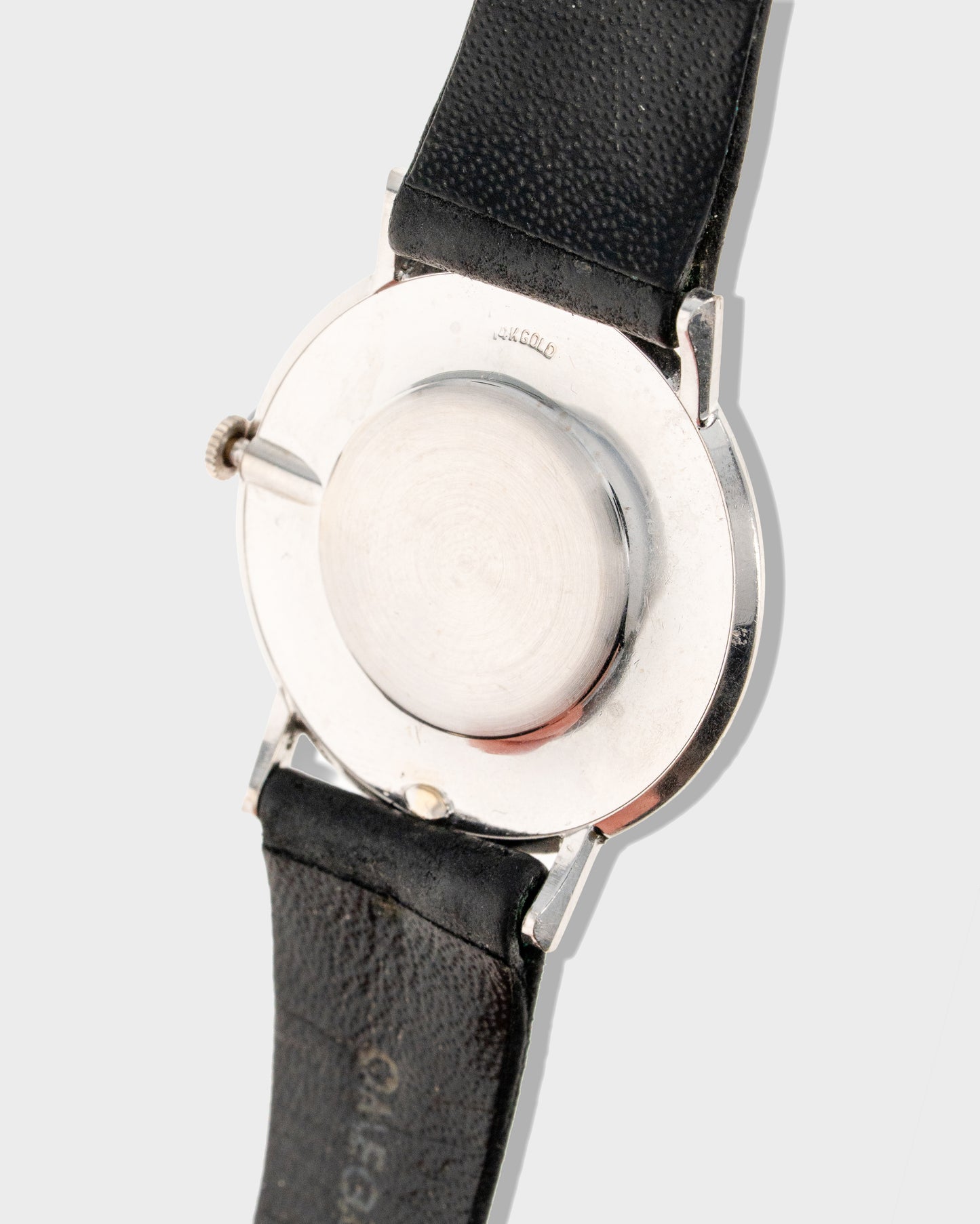 1965 Vintage White Gold Omega - Diamond Dial with Original Box and Strap