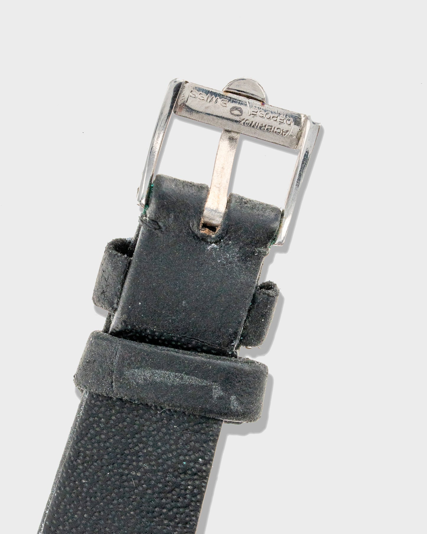 1965 Vintage White Gold Omega - Diamond Dial with Original Box and Strap