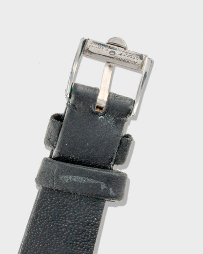 1965 Vintage White Gold Omega - Diamond Dial with Original Box and Strap