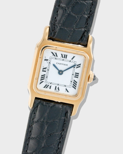 1980's Vintage Yellow Gold	Cartier Santos Dumont	Ref. 78097