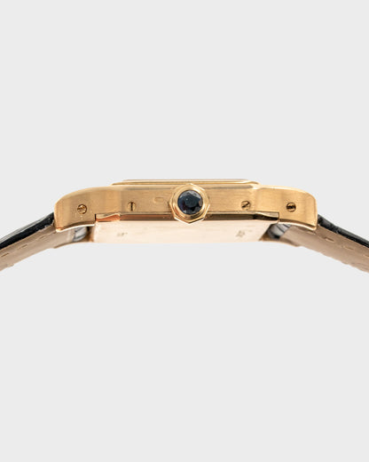 1980's Vintage Yellow Gold	Cartier Santos Dumont	Ref. 78097