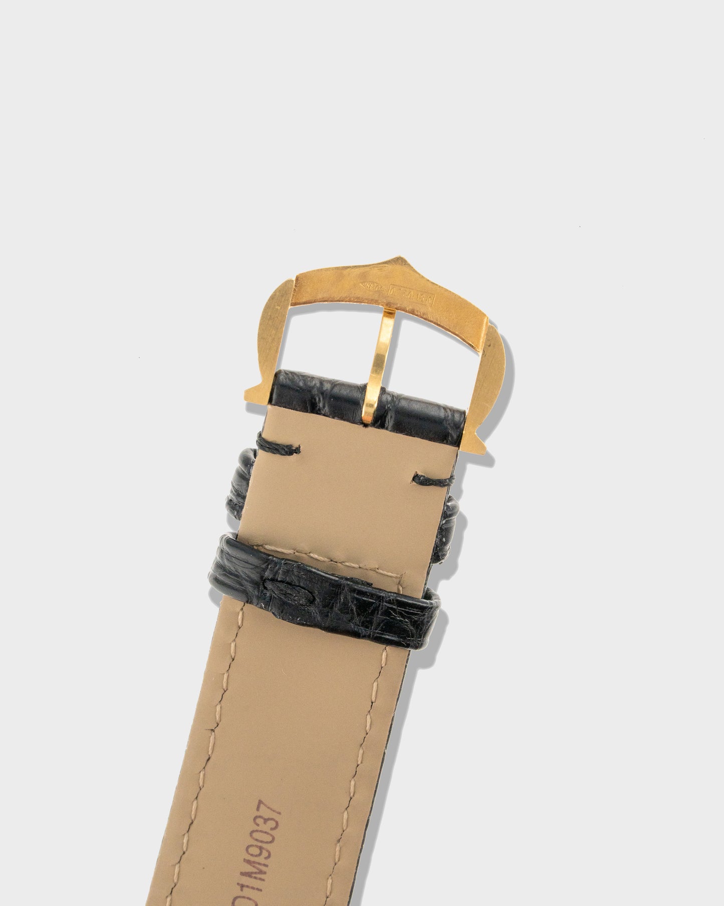 1980's Vintage Yellow Gold	Cartier Santos Dumont	Ref. 78097