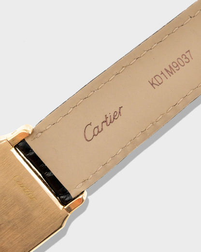 1980's Vintage Yellow Gold	Cartier Santos Dumont	Ref. 78097