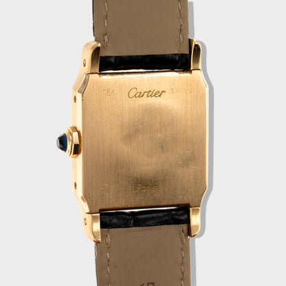 1980's Vintage Yellow Gold	Cartier Santos Dumont	Ref. 78097