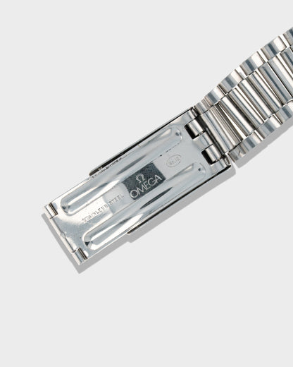 1969 Vintage Steel Omega "Gerald Genta" C-Shaped Constellation Ref. 168.029 - Grey Dial with Fluted Bezel