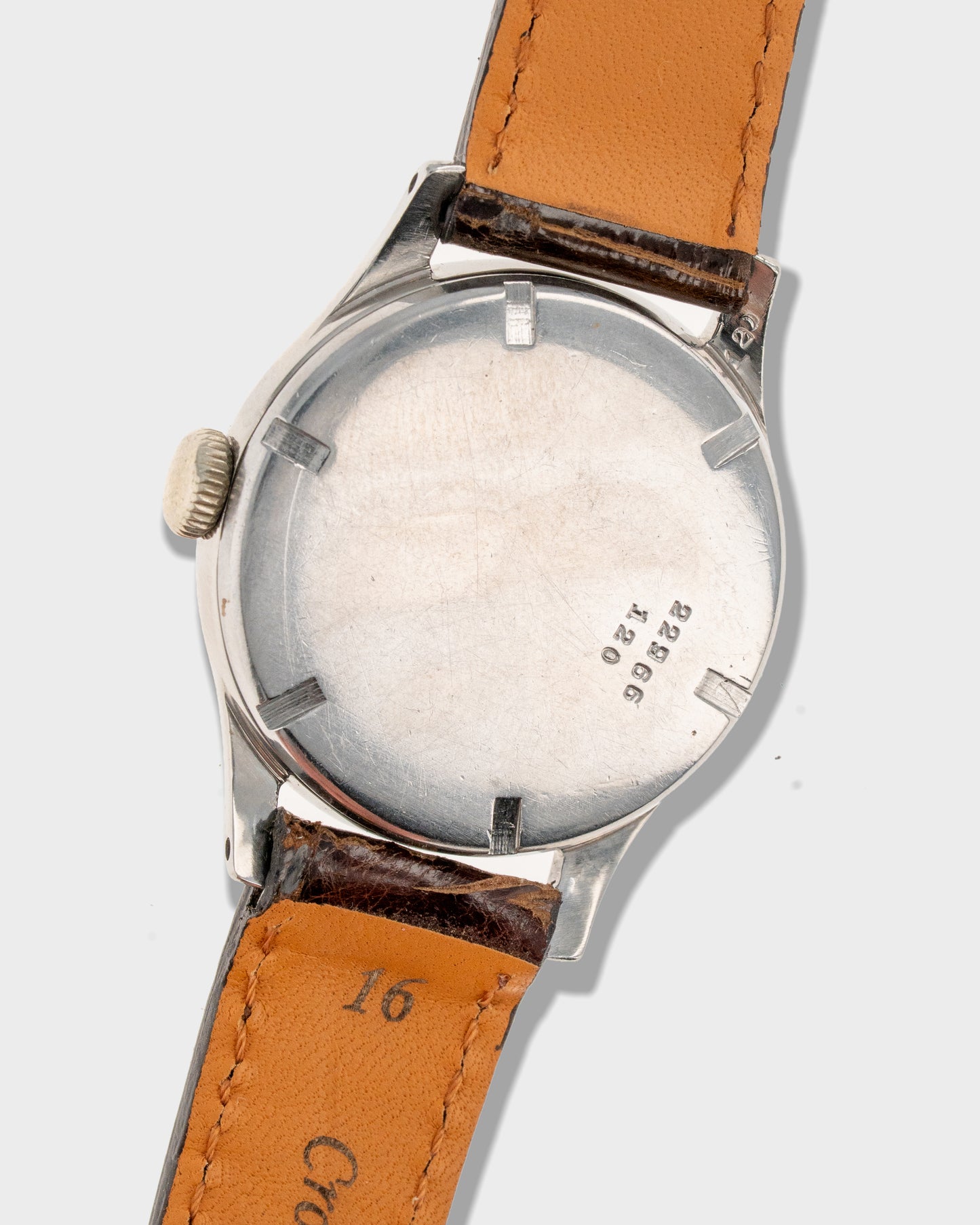 1944 Vintage	Steel Longines Military 'Sei Tacche' - Silver Dial
