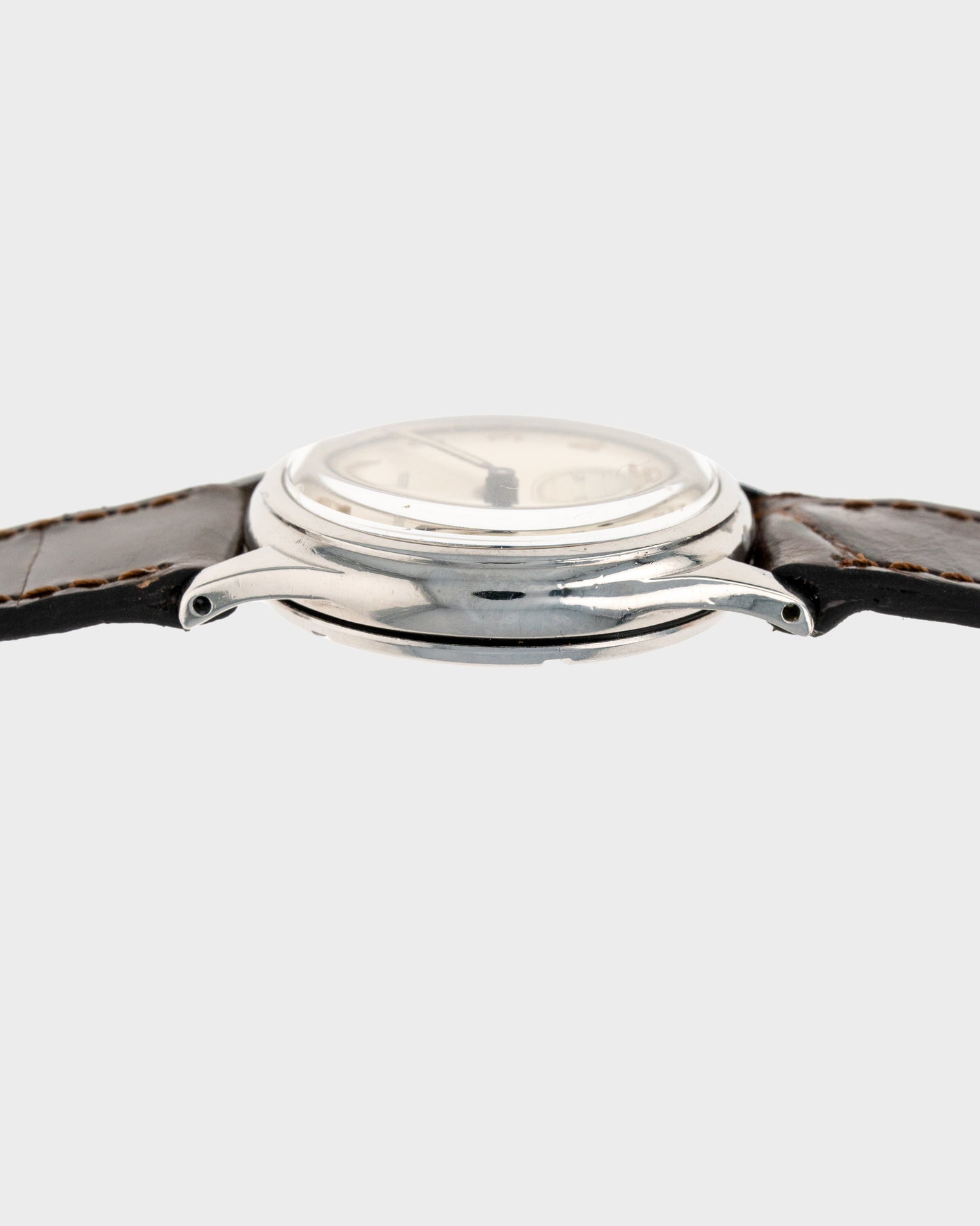 1944 Vintage	Steel Longines Military 'Sei Tacche' - Silver Dial