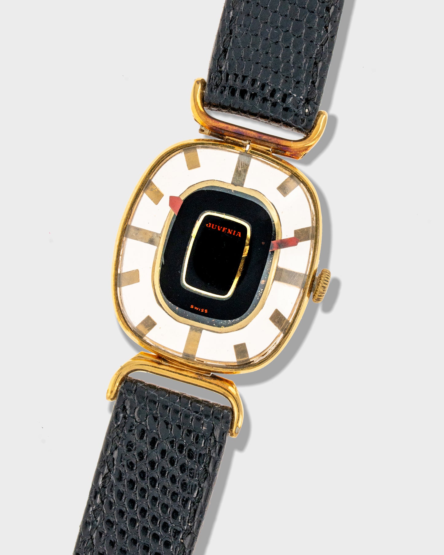 1960s Vintage Juvenia Cocktail Watch - 'Mystery' Dial