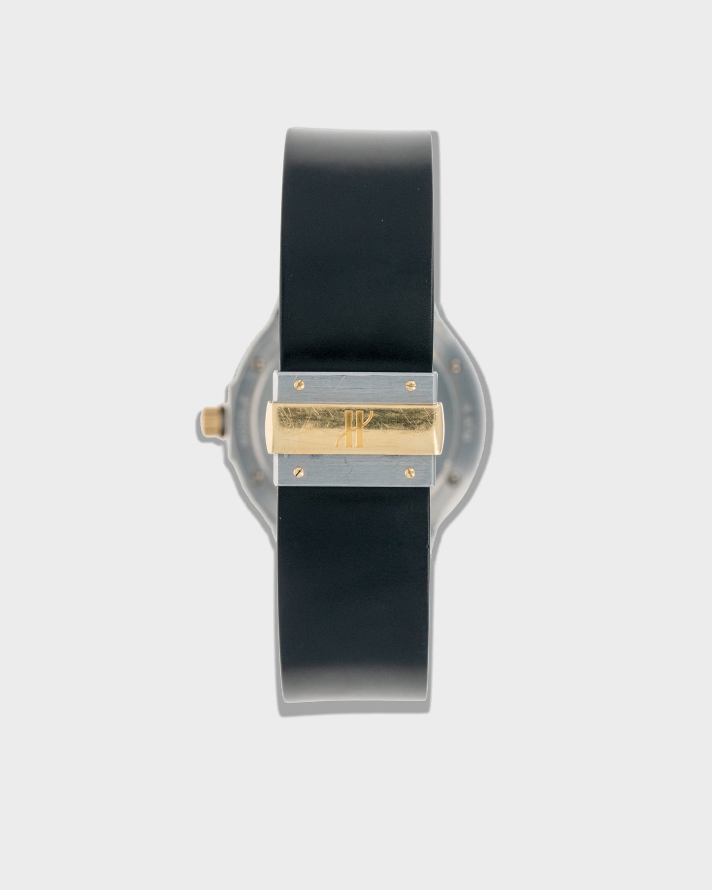 1990's Vintage Two-Tone Hublot MDM Ref. 1581.2 - Black Dial