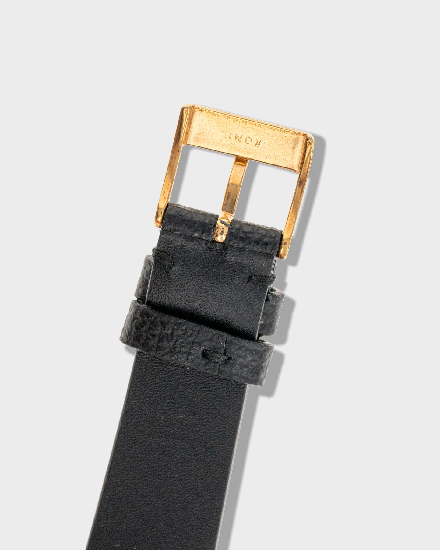 1970's Vintage Vermeil Cartier Tank Must de Large Model - Black Dial