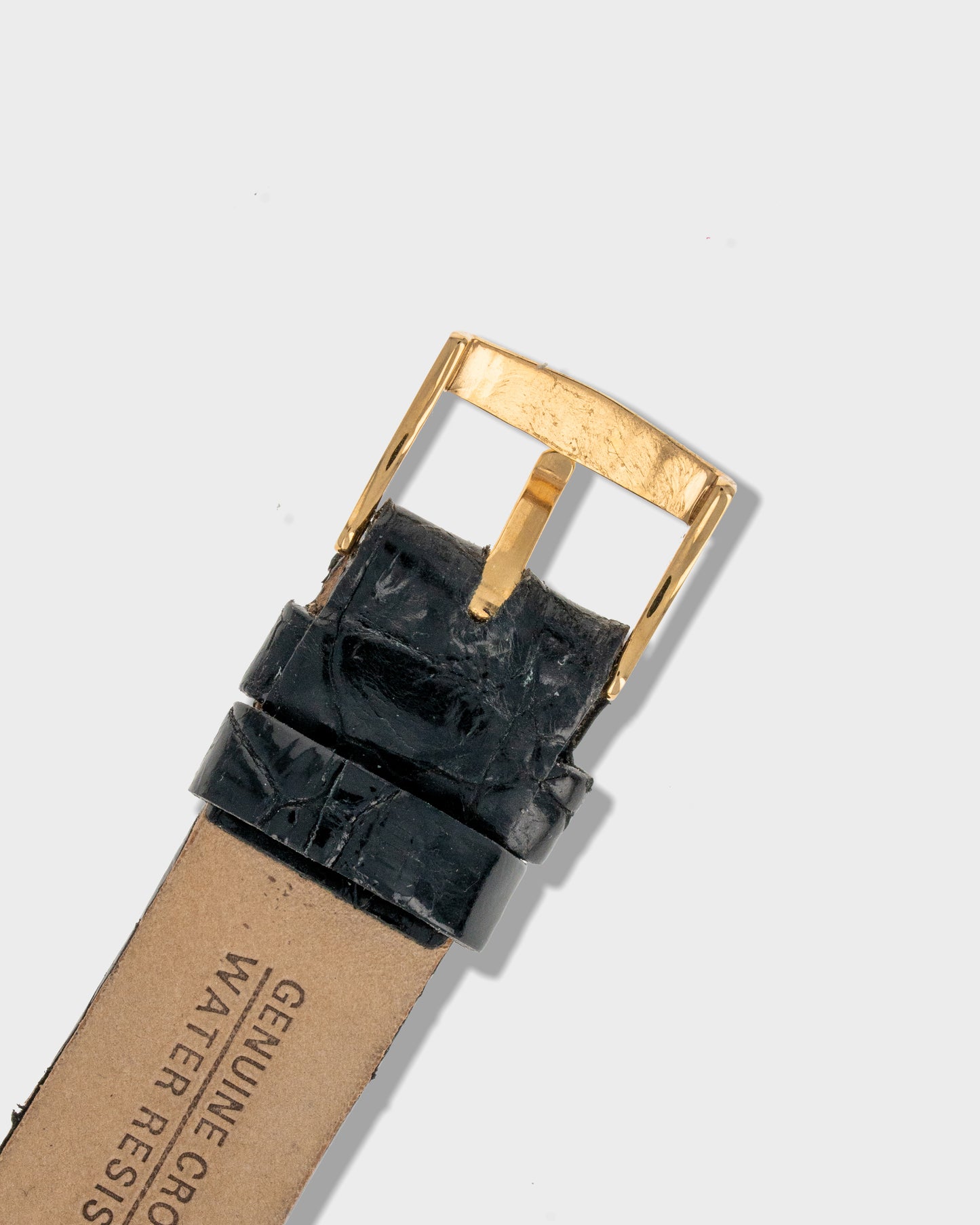 1940's Vintage 14K Yellow Gold Movado Rectangle - Silver Breguet Numeral Dial