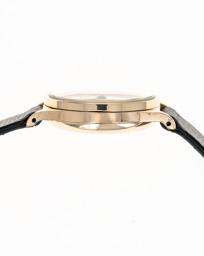 1941 Vintage Yellow Gold Longines WWII-Era Watch - Two-Tone Sector Dial with Hacking Function