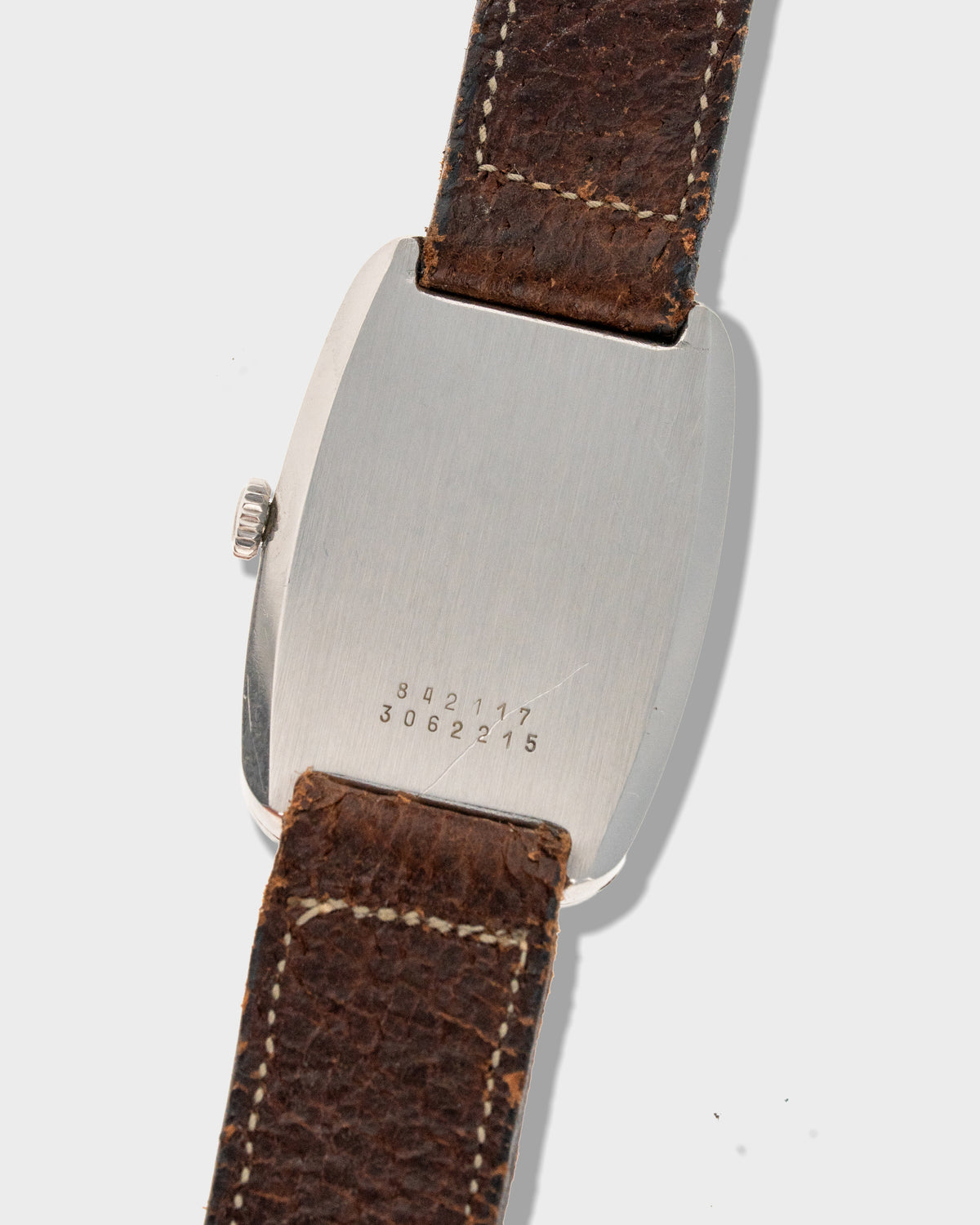 1970's Vintage Steel Universal Geneve Baignoire - Black Dial