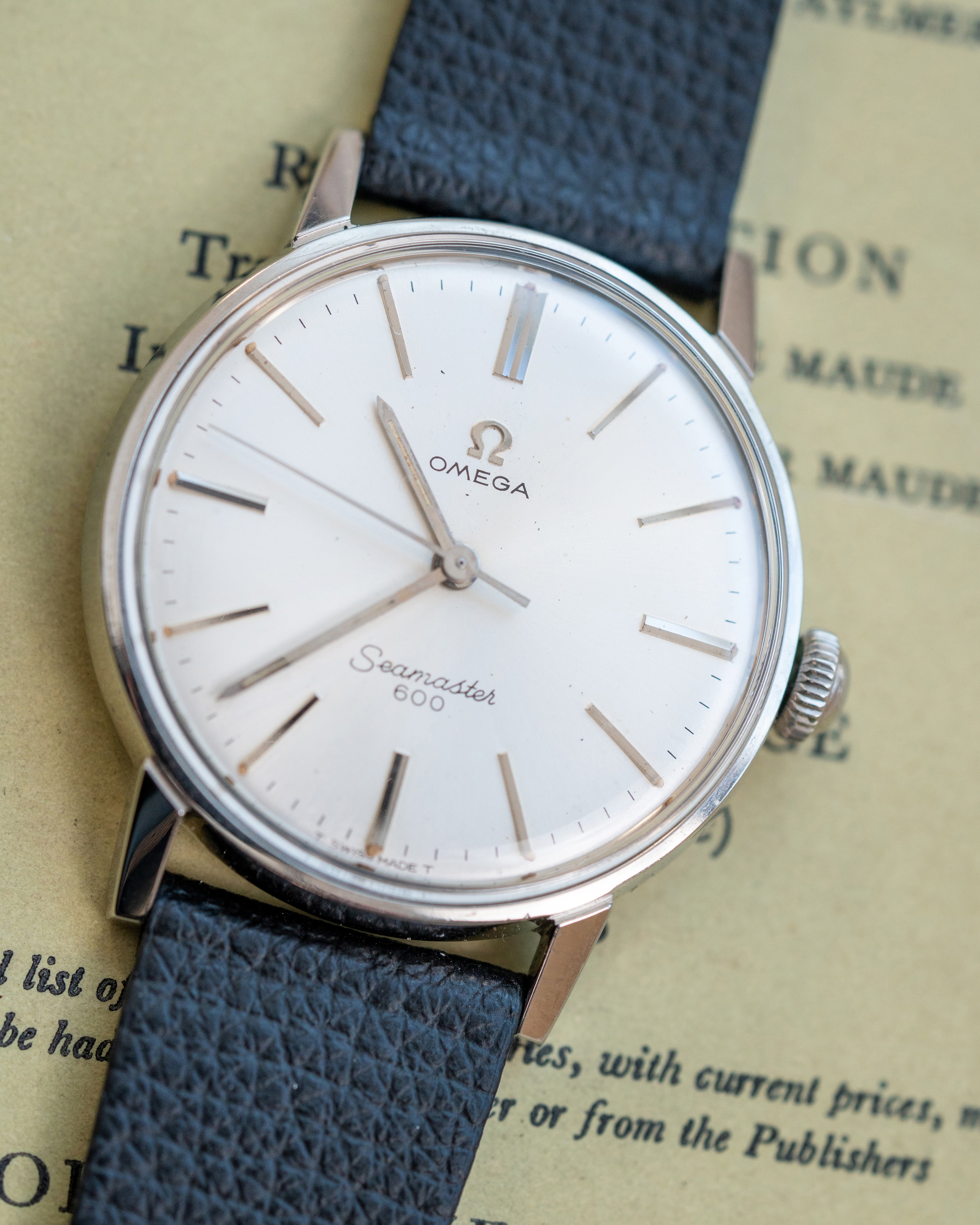 1964 Vintage Steel Omega Seamaster 600 Ref. 135.011 - Silver Dial