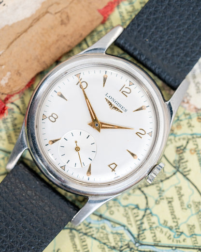 1951 Vintage Longines "Sei Tacce" - Silver Dial