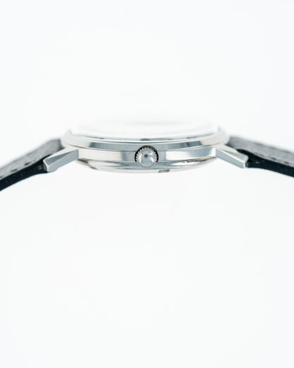 1957 Vintage Steel Longines Center-Seconds Calatrava Ref. 2351-SW - Black Dial