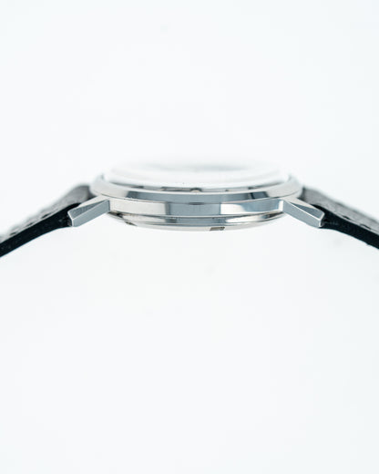 1957 Vintage Steel Longines Center-Seconds Calatrava Ref. 2351-SW - Black Dial