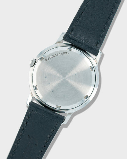 1957 Vintage Steel Longines Center-Seconds Calatrava Ref. 2351-SW - Black Dial