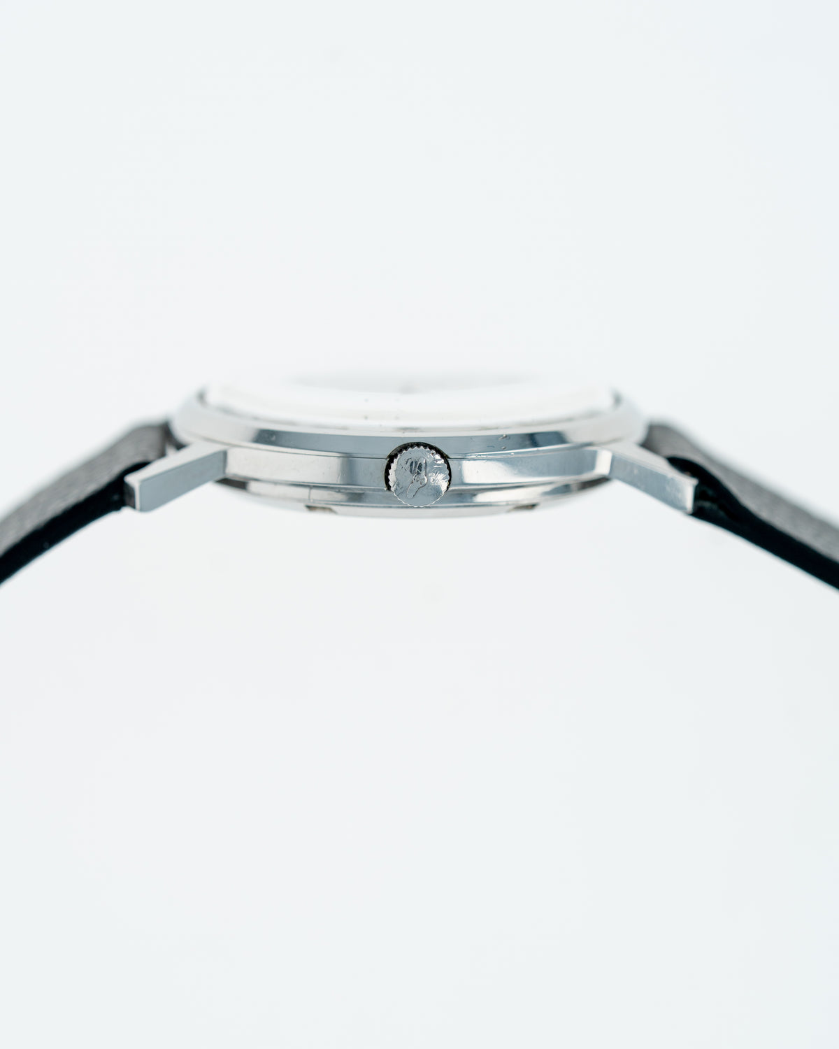1958 Vintage Steel Longines Sub-seconds Calatrava - Crosshair Waffle Dial