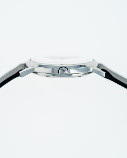1958 Vintage Steel Longines Sub-seconds Calatrava - Crosshair Waffle Dial