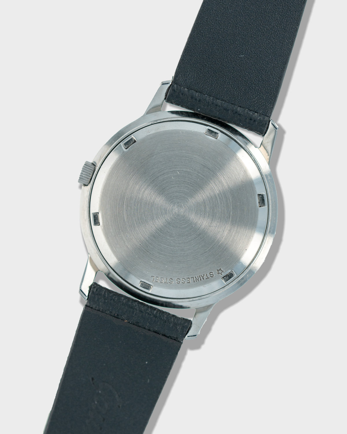 1958 Vintage Steel Longines Sub-seconds Calatrava - Crosshair Waffle Dial