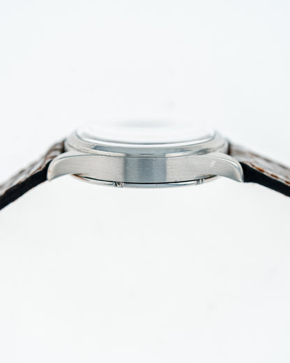 1939 Vintage Steel Omega Military Calatrava - Salmon-Copper Tropical Dial with Sub-Seconds