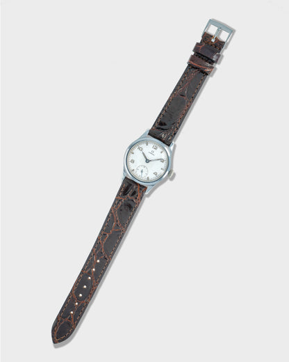 1939 Vintage Steel Omega Military Calatrava - Silver