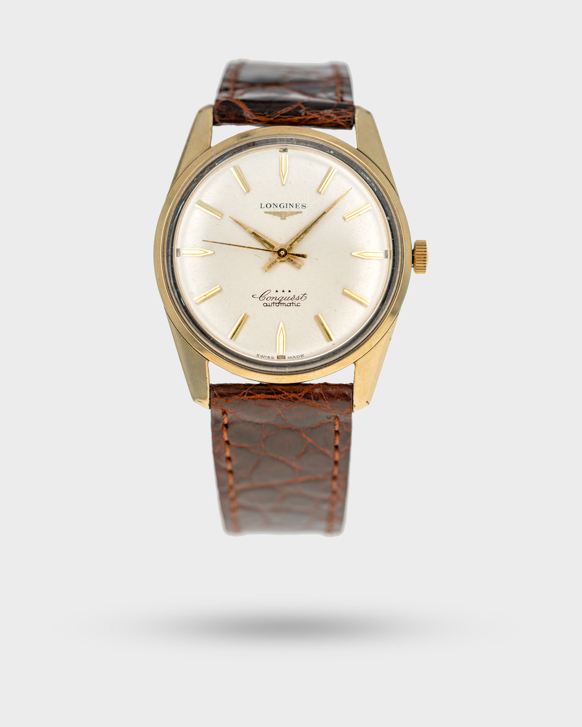 1960 Vintage Longines Conquest Automatic Ref. 9042 1 - Silver Dial